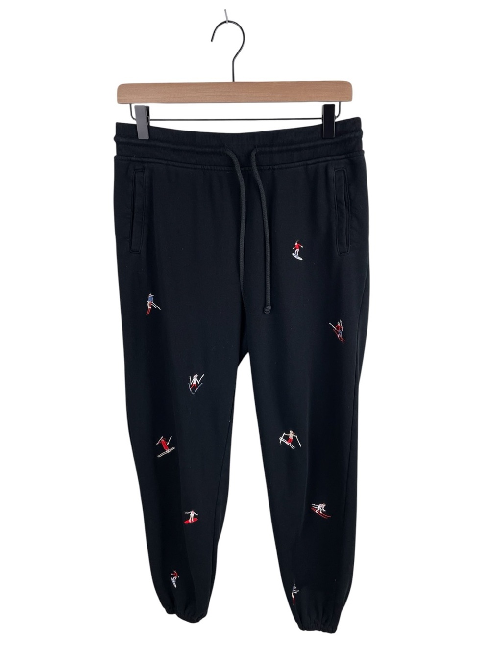 Lou & Grey Women's Ski Cozy Cotton Terry Sweatpants Size Small Loungewear Winter